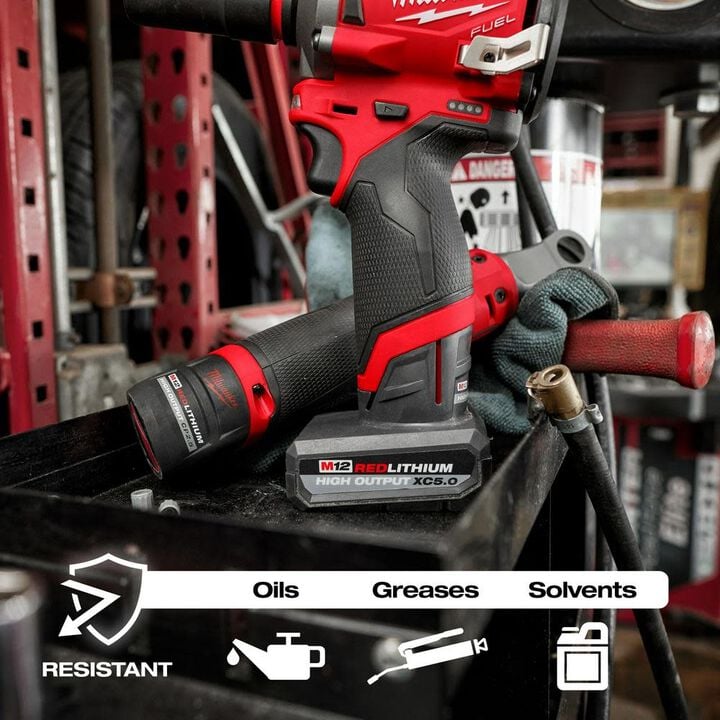 Milwaukee M12 REDLITHIUM HIGH OUTPUT CP 12V 2.5Ah Lithium Ion Power Tool Battery Pack, large image number 8