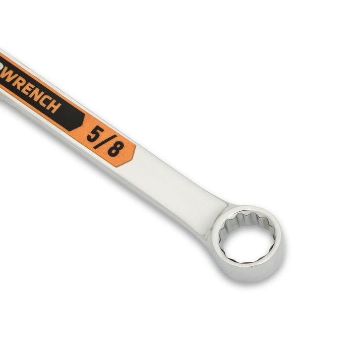 GEARWRENCH 5/8 Inch 12 Point Hi-Viz Long Pattern Combination Wrench, large image number 3