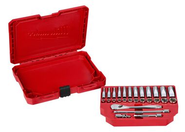 Milwaukee 1/4 in. Drive 28 pc. Ratchet & Socket Set - Metric, large image number 12