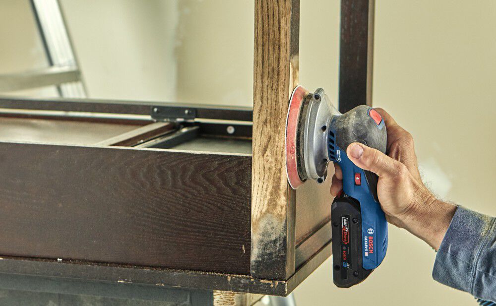 Bosch 18V 5 Inch Random Orbit Sander Kit (Reconditioned), large image number 9