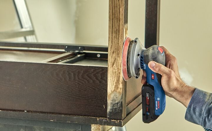 Bosch 18V 5 Inch Random Orbit Sander Kit (Reconditioned), large image number 8