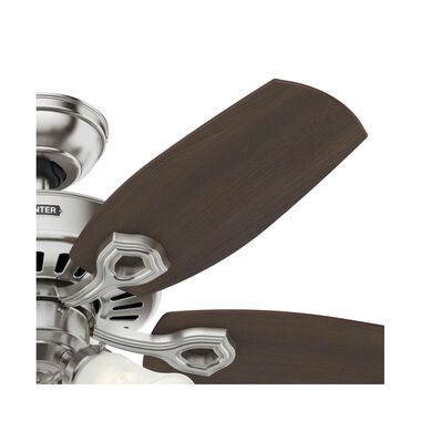 Hunter Fan Builder Ceiling Fan 42in Brushed Nickel Brazilian Cherry, large image number 7