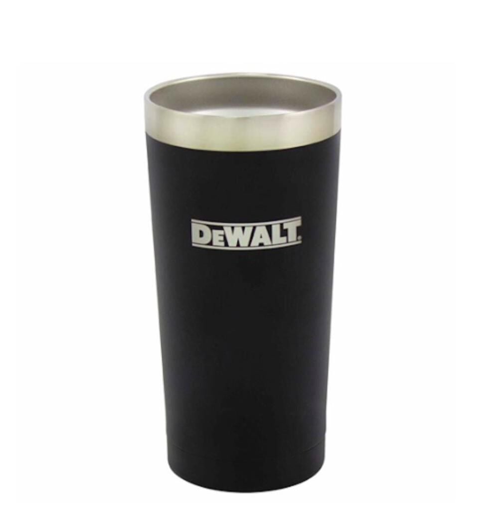 DEWALT 20 Oz. Black Powder Coated Tumbler, large image number 1