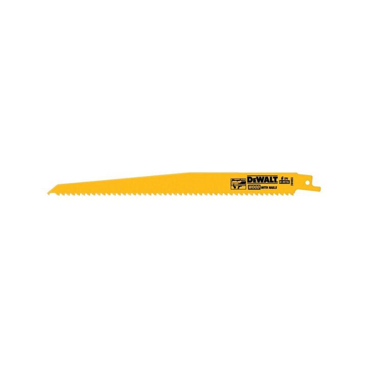 DEWALT 9-Inch 6-TPI Reciprocating Saw Blade