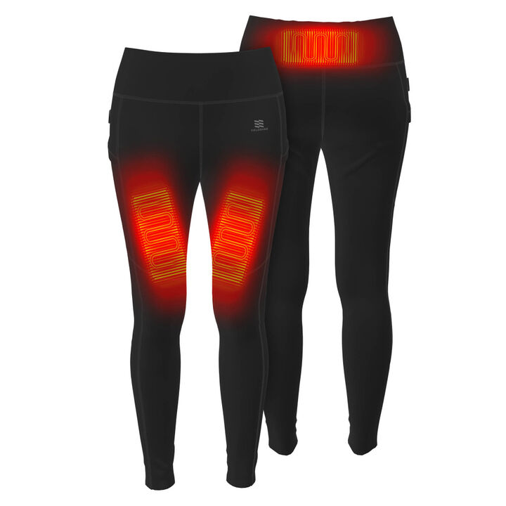 Mobile Warming Proton Baselayer Pant Womens 7.4V Black Large