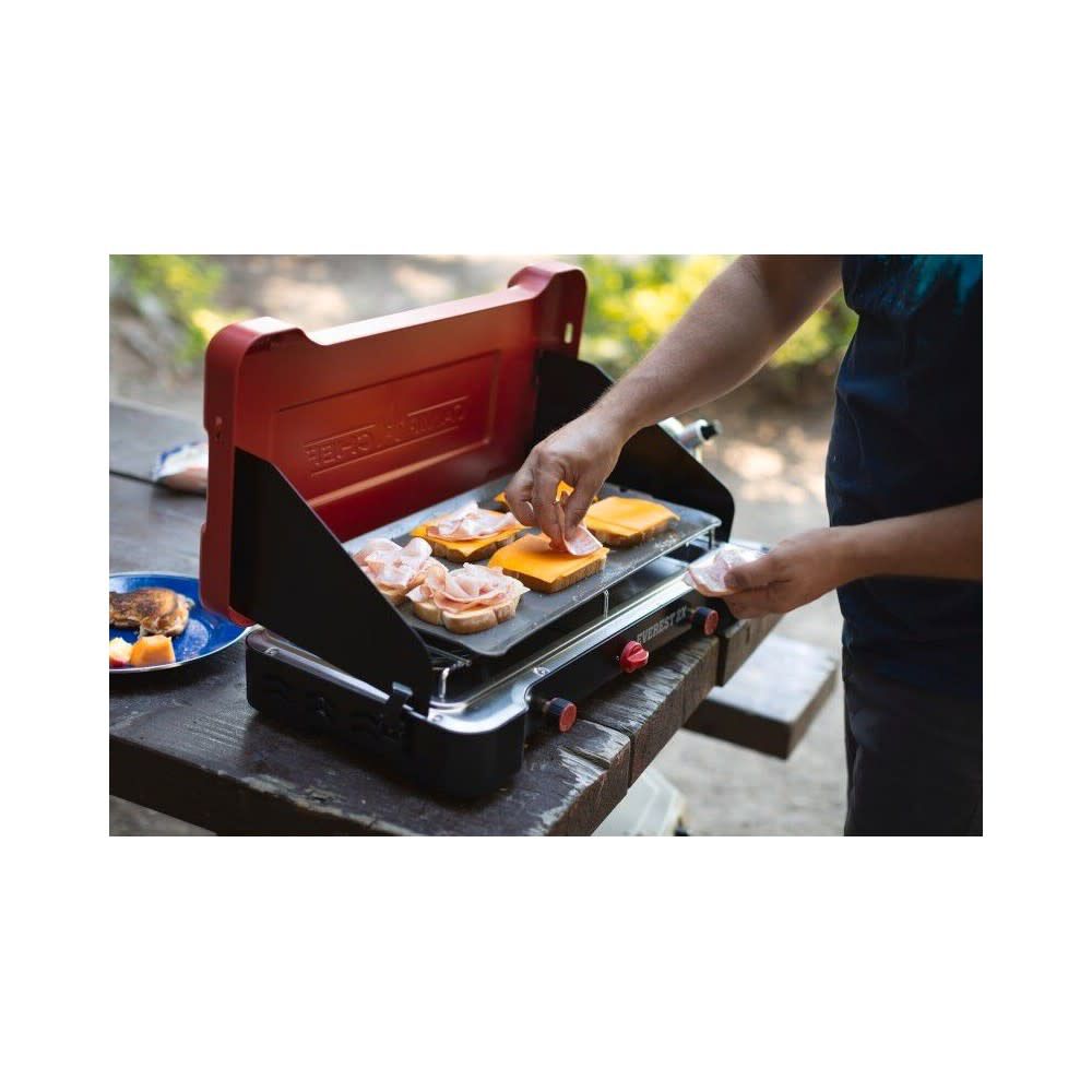 Camp Chef 11.5 x 19.5 in Mountain Series Steel 2Burner Griddle FG20