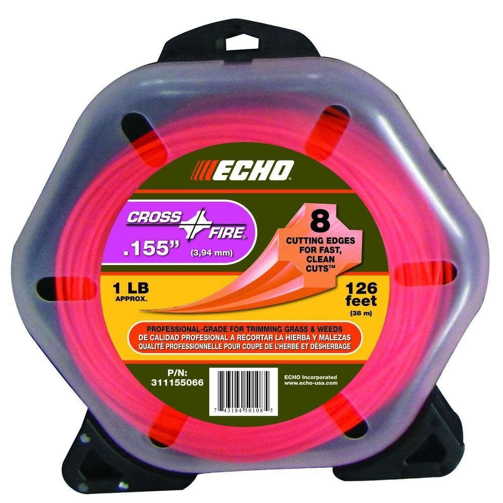 Echo 1 Lb. .155 Cross-Fire Trimmer Line – 311155066