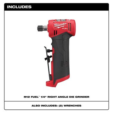 Milwaukee M12 FUEL Right Angle Die Grinder (Bare Tool) 2485-20 
