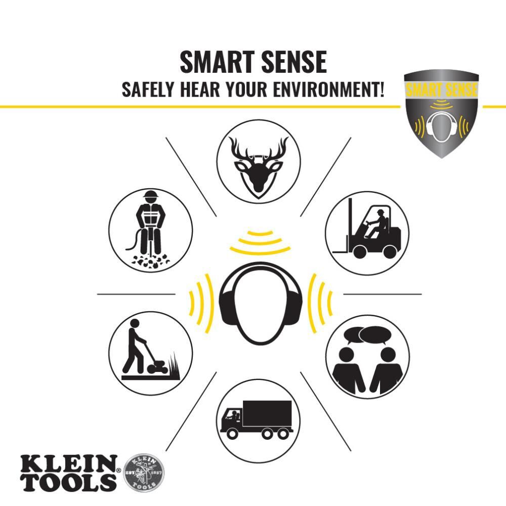 Klein Tools Situational Awareness BT Earmuffs, large image number 4