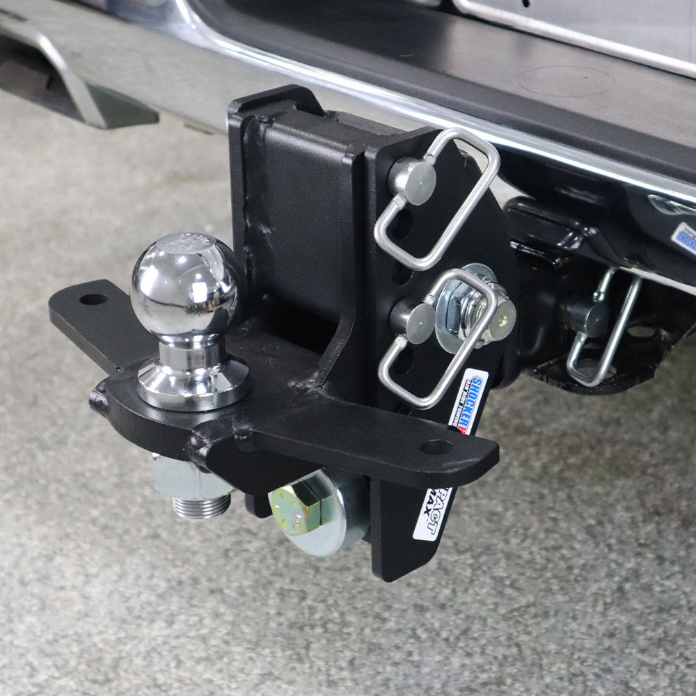 Shocker Hitch 20K Impact Max 2.5 Inch Cushion Hitch & Drop Sway Bar Tab Ball Mount 2-5/16 Inch Hitch Balls, large image number 10
