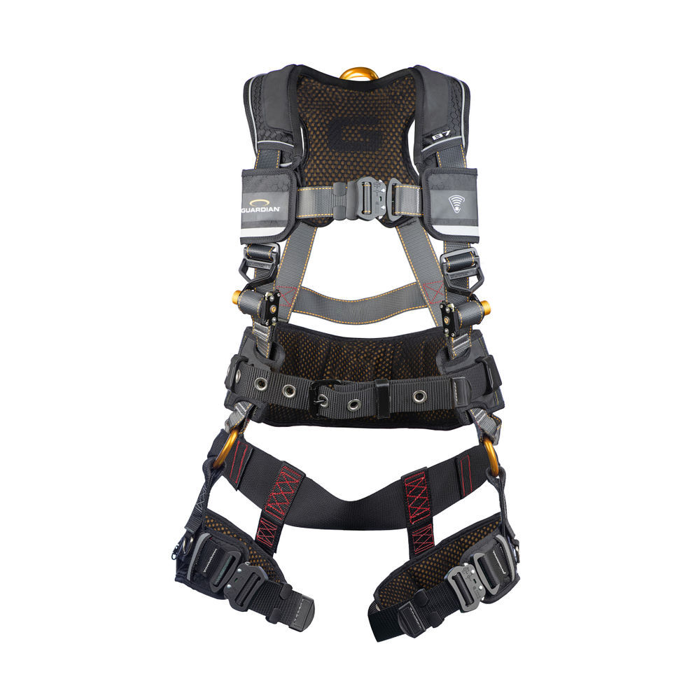 Guardian Fall Protection Full Body Harness with QC Chest/Leg Buckle, large image number 1