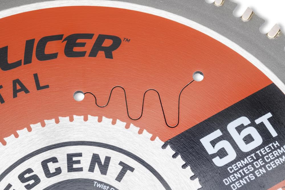 Crescent 7 1/4in x 56 Tooth Steel Slicer Thin Metal Circular Saw Blade, large image number 3