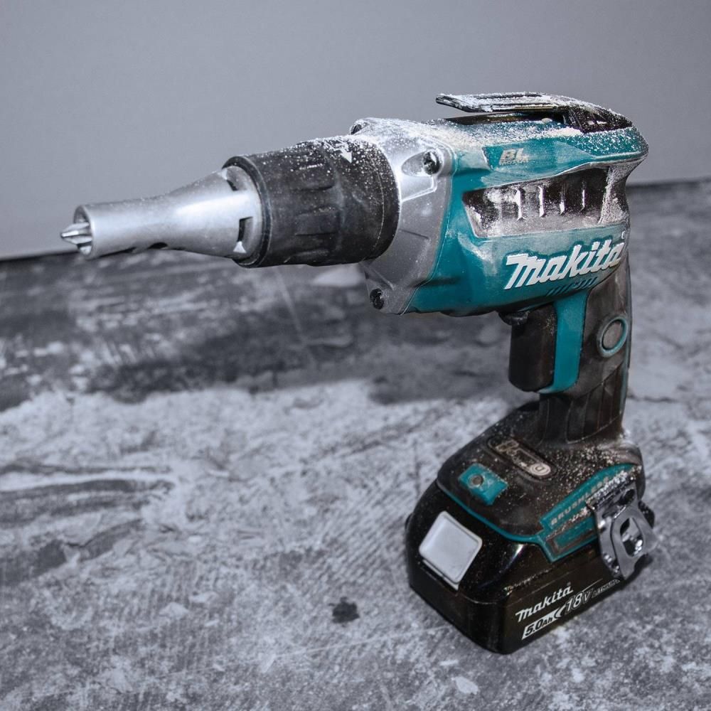 Makita 18V LXT Lithium-Ion Brushless Cordless Drywall Screwdriver Kit (5.0Ah), large image number 14