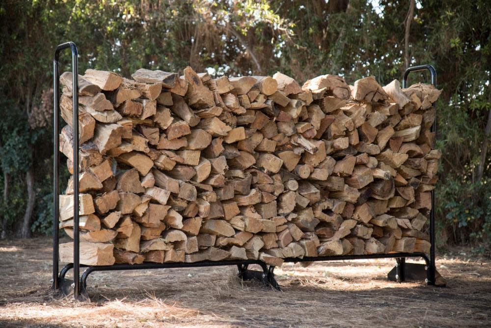 Woodland firewood rack top