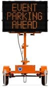 Wanco Metro Matrix Display with Hand Operated Winch - Medium, small image number 1