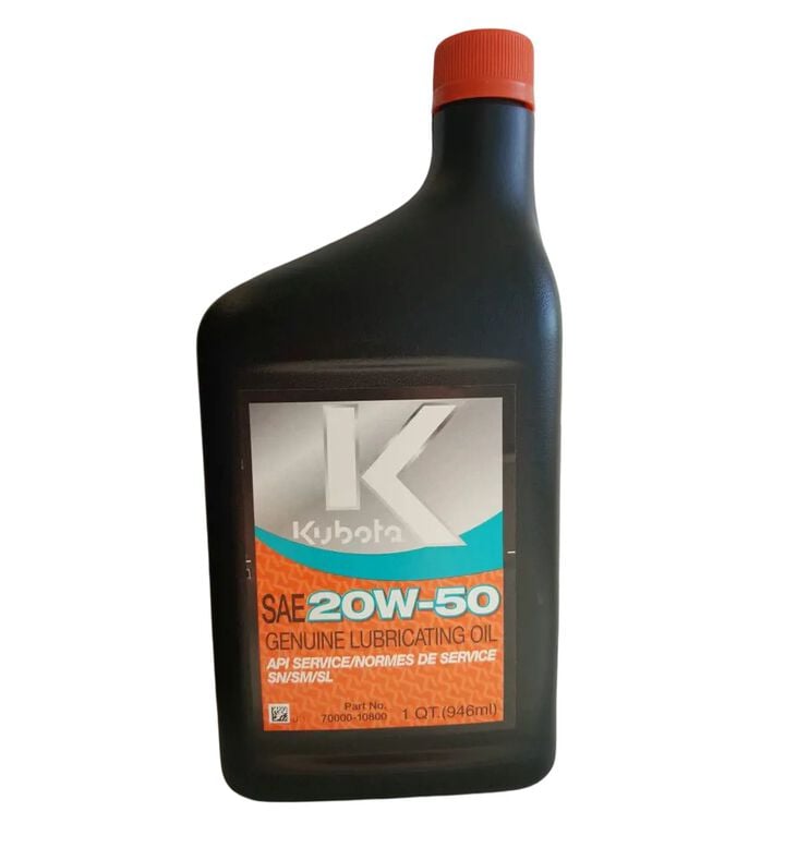 Kubota Parts 1 Qt SAE 20W-50 Engine Oil, large image number 1
