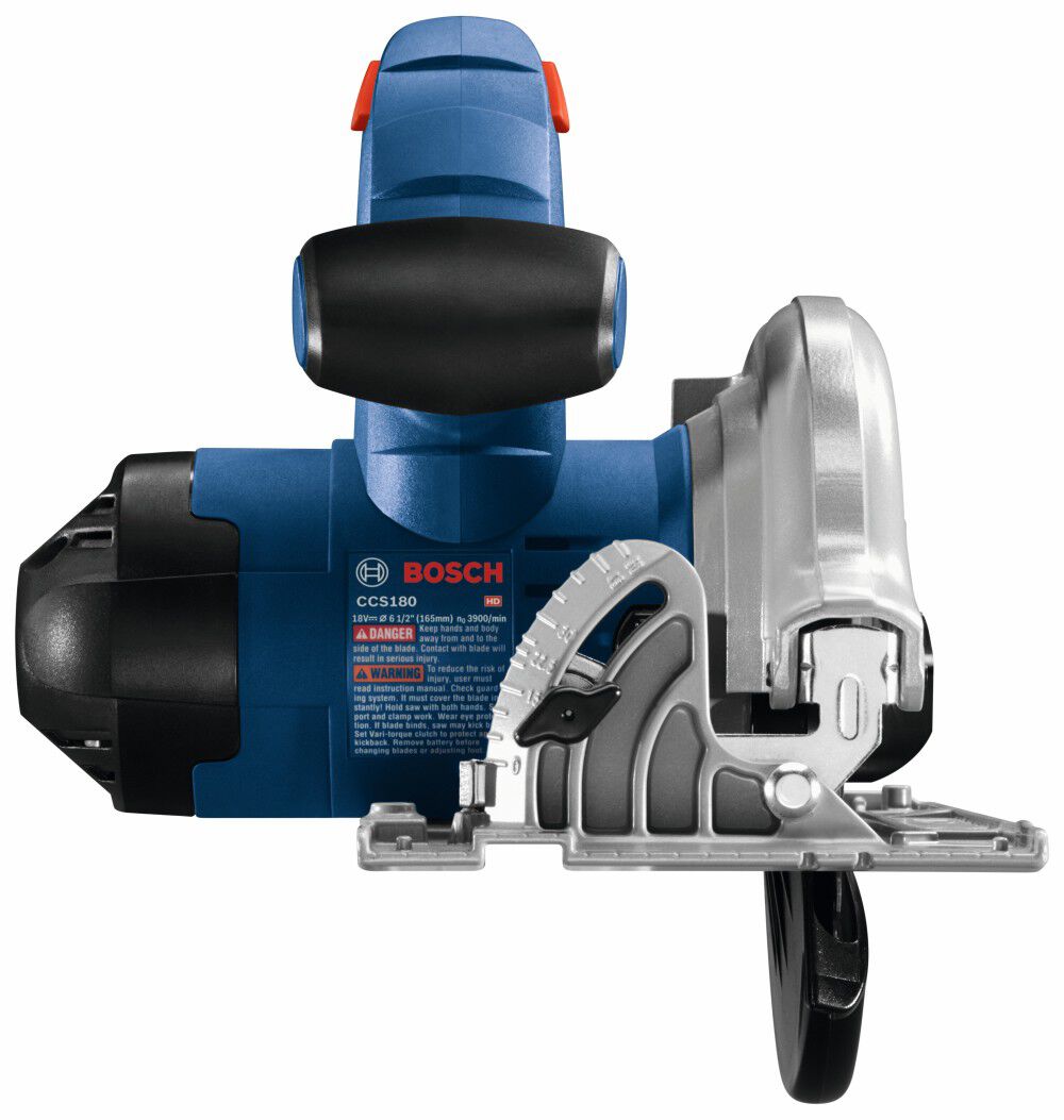 Bosch 18V 6-1/2 Inch Circular Saw Kit with (1) CORE18V 4.0 Ah Compact Battery, large image number 9