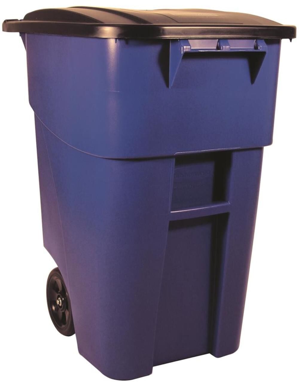 Rubbermaid BRUTE Roll Out Container with Lid – FG9W2773BLUE