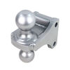 Shocker Hitch HD 20K 2.5in Air Receiver Hitch & Silver Combo Ball Mount with 2in & 2-5/16in Hitch Balls, small
