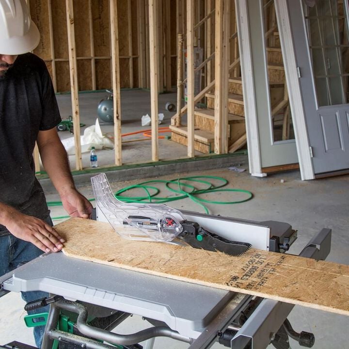 Metabo HPT 10in Jobsite Table Saw with Fold Roll Stand, large image number 3