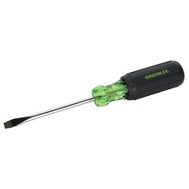 Greenlee Screwdriver Flat-Cab 3/16 x 4-In, large image number 0