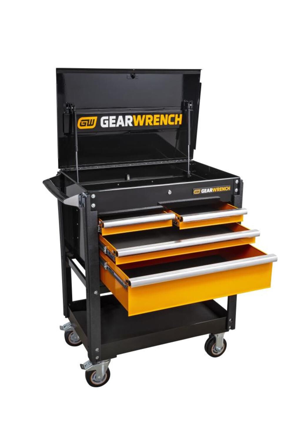 GEARWRENCH Rolling Tool Box with Mechanics Tool Set in Premium Modular