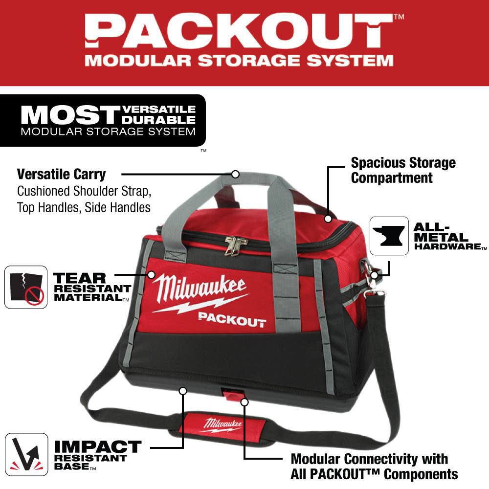 Milwaukee 20 shop packout tool bag