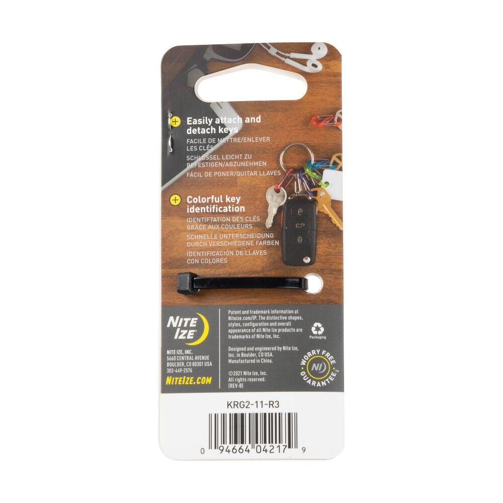 Nite Ize KeyRing S-Biner, Stainless, large image number 2