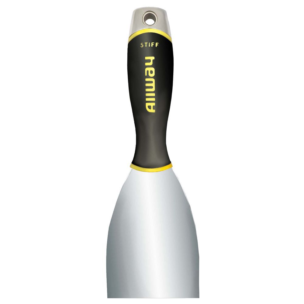 Allway Tools 3in Stiff Soft Grip Carbon Bl Scraper with Hammer End, large image number 1