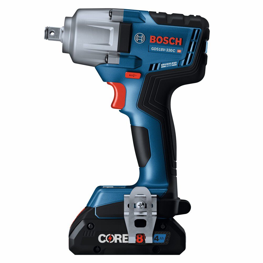 Bosch 18V 1/2-Inch Impact Wrench Kit with Friction Ring Reconditioned, large image number 3