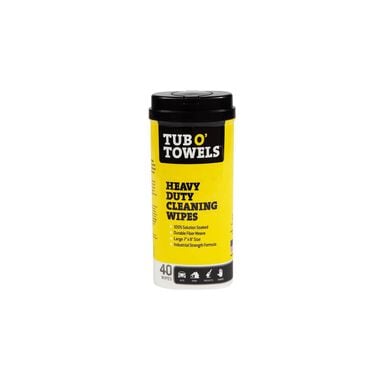 Tub O Towels Heavy Duty Cleaning Wipes 40qty