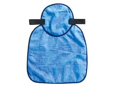 Ergodyne Chill-Its 6717CT Blue Hard Hat Neck Shade with Cooling Towel, large image number 0