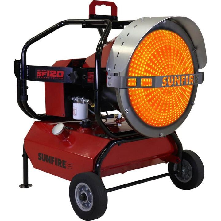 Sunfire SF120 120,000 Btu 2800 Square-Foot Area Diesel/Kerosene Radiant Heater, large image number 2