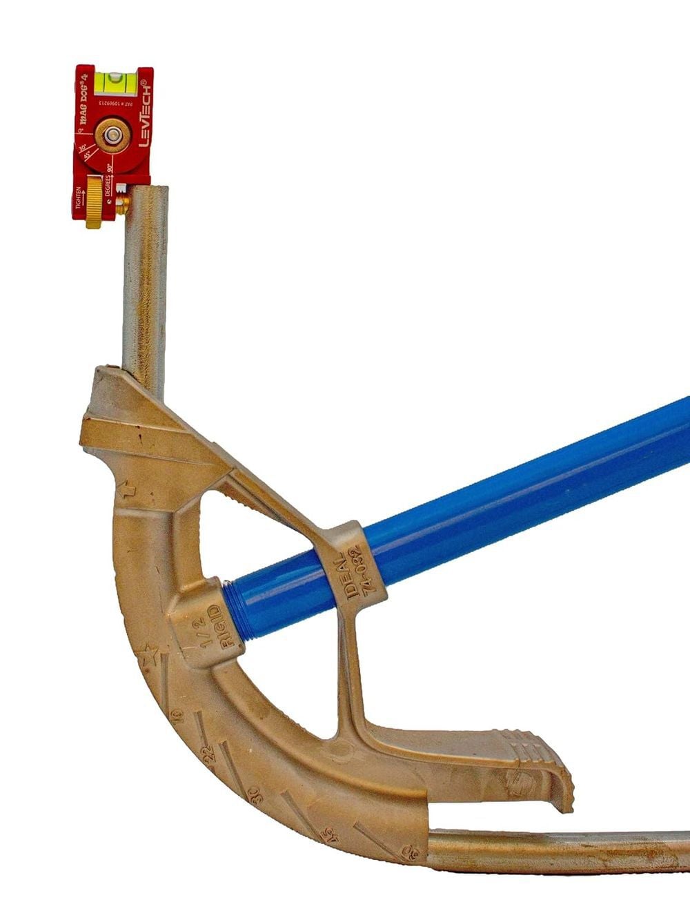 LevTech Mag Dog Red 4-in-1 Conduit Bending Level, large image number 5