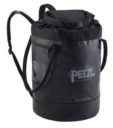 Petzl Freestanding Rope Bag Large-Capacity 45L Black