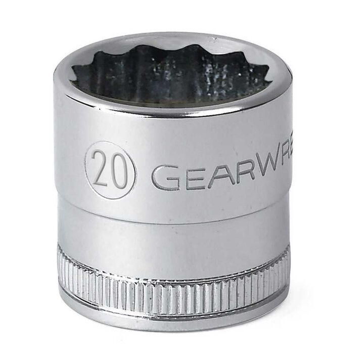 GEARWRENCH 1/2 In. Drive 12 Point Standard Metric Socket 22mm, large image number 0