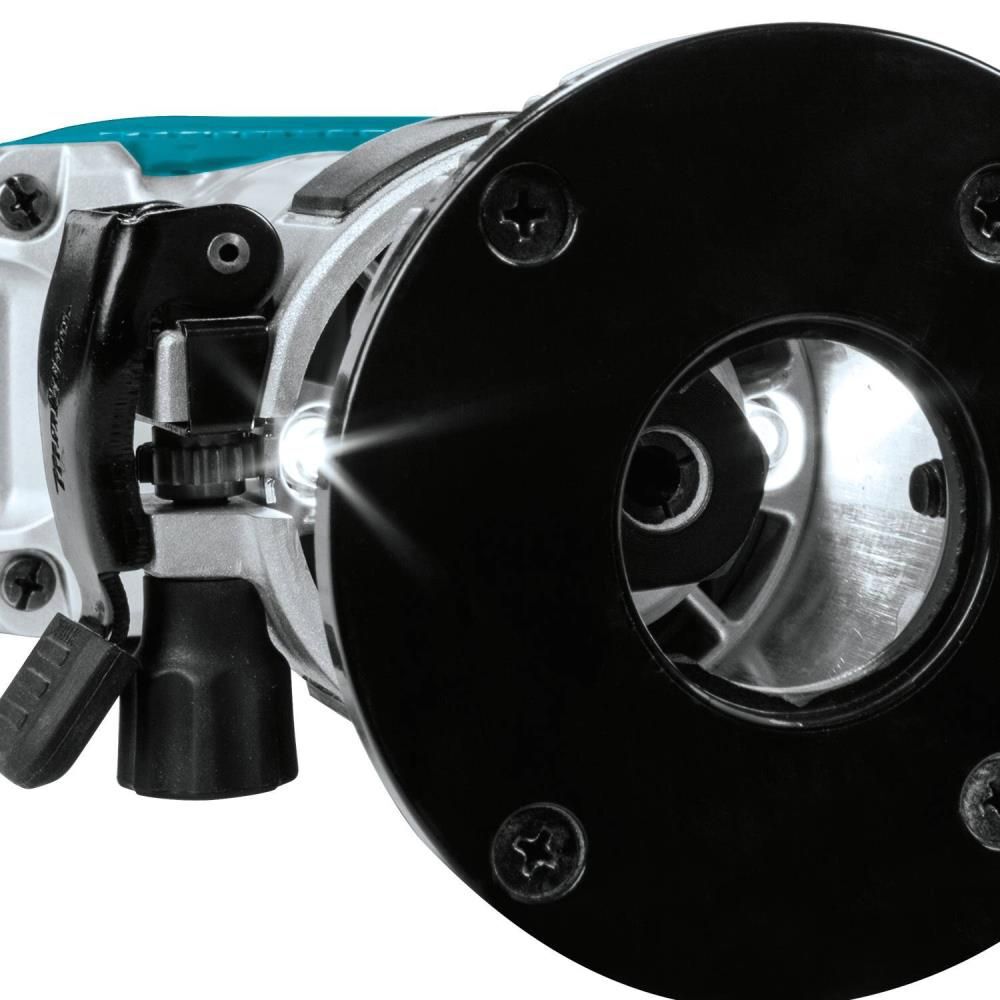 Makita 18V LXT Lithium-Ion Brushless Cordless Compact Router Kit (5.0Ah), large image number 10