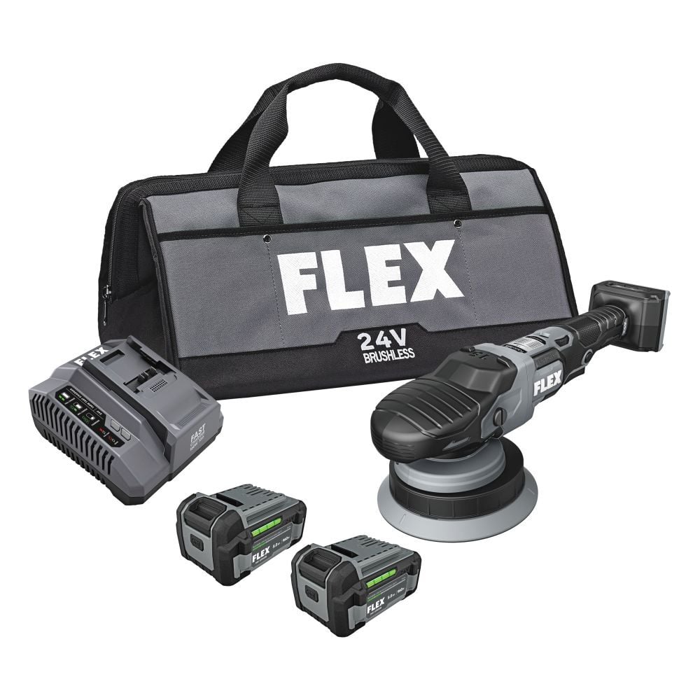FLEX 24V Random Orbital Polisher Kit - FX3321-2C