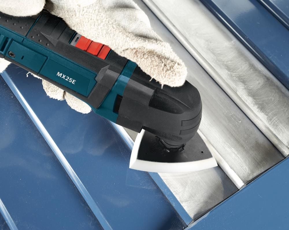 Bosch 3-1/2 Inch Assorted Grits 6 pc. Red Detail Sander Abrasive Triangles for Wood, large image number 6