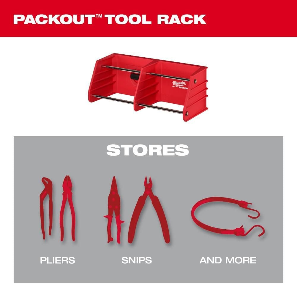 Milwaukee PACKOUT Tool Rack, large image number 3