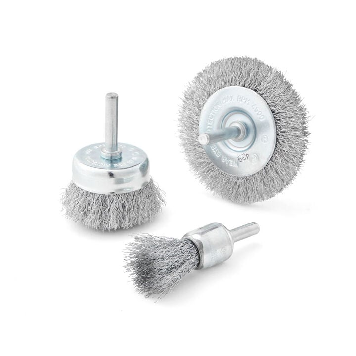 Bosch Wire Brush Set, 3 Pieces, large image number 2
