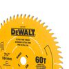 DEWALT Cordless Miter Saw Blade 7-1/4 In. 60T, small image number 3
