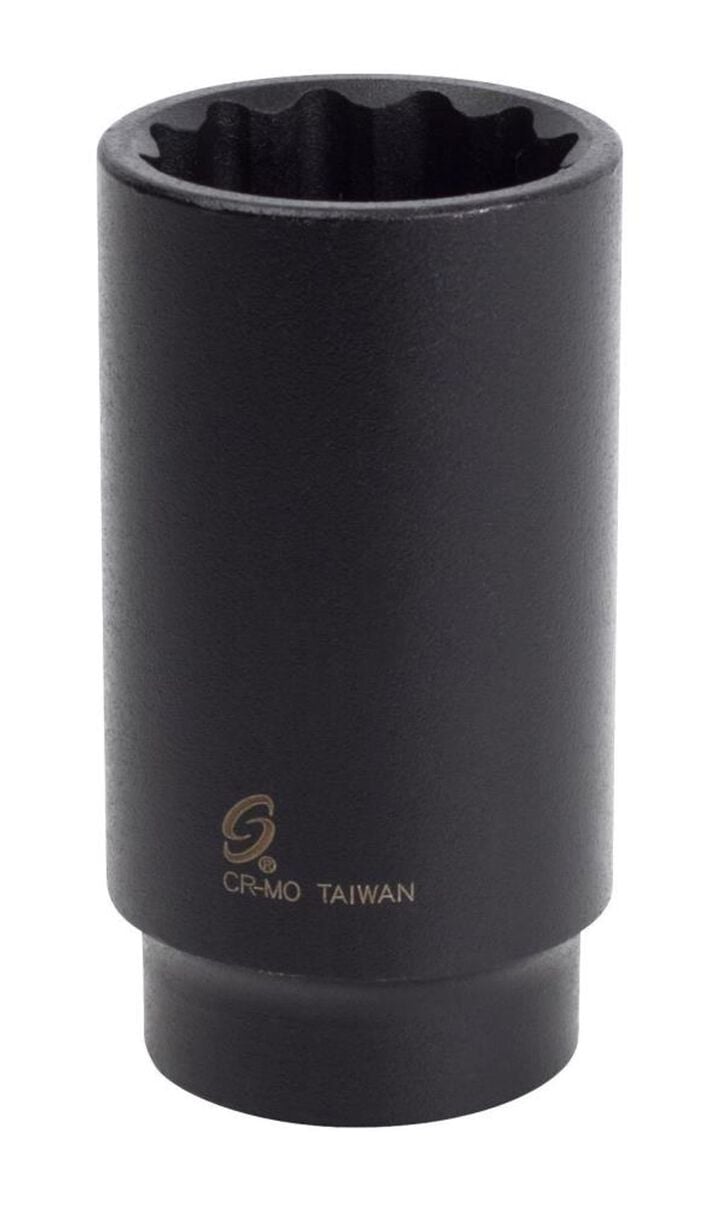 Sunex 1/2 Inch Drive 1-1/2 Inch 12 Point Deep Impact Socket, large image number 0