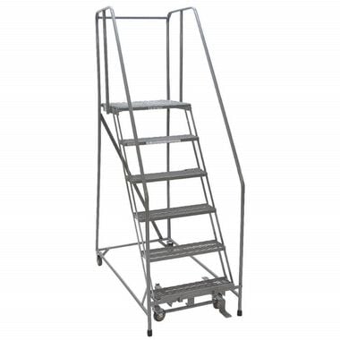 Cotterman Series 1000 6 Step X 26in W A6 Tread Step Ladder w/handrails