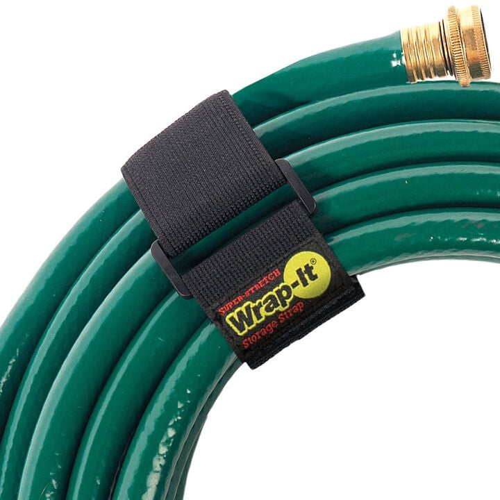 Wrap-It Super-Stretch Storage Strap, 18 Inch x 2 Inch, Black