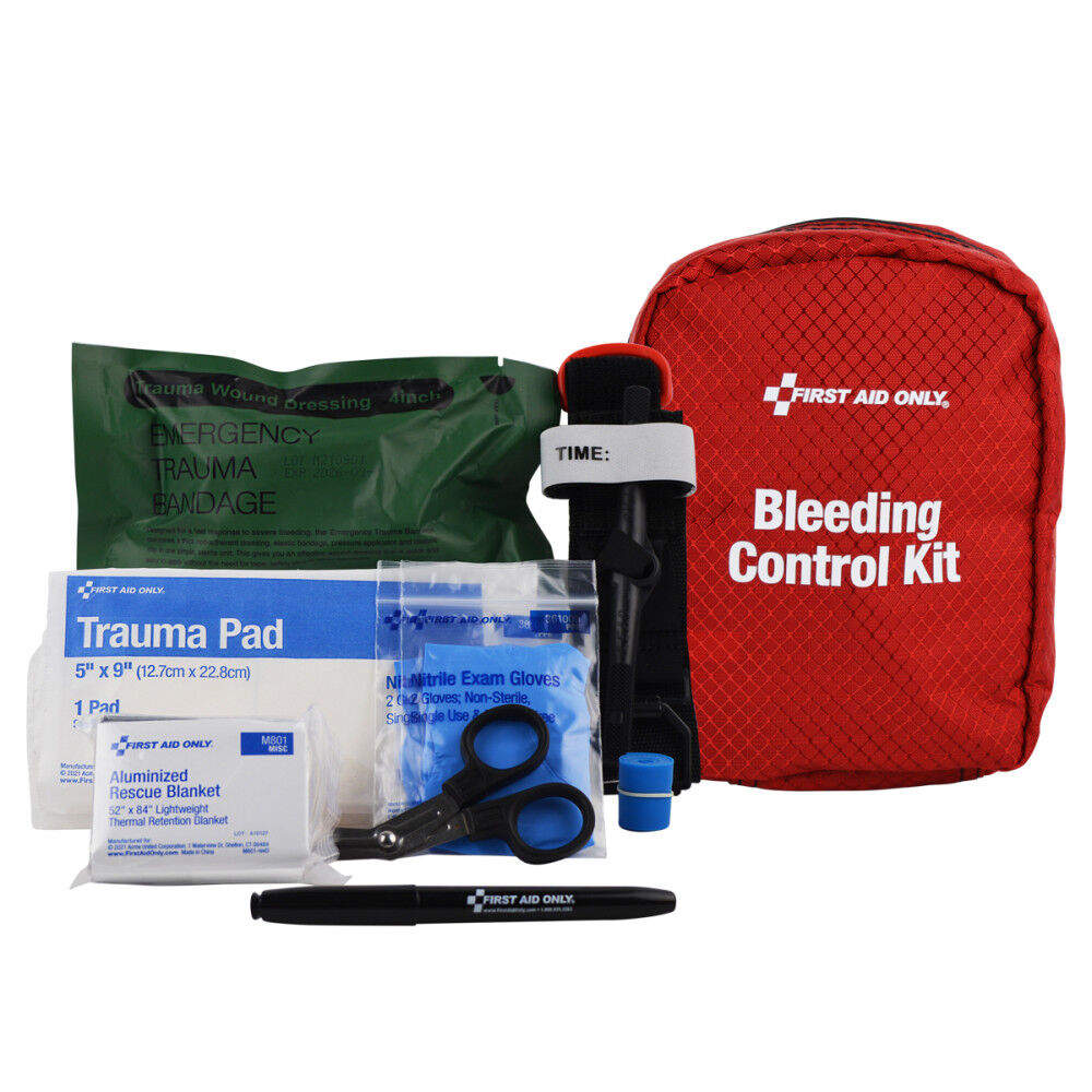 First Aid Only Basic Pro Bleeding Control Kit – 91135