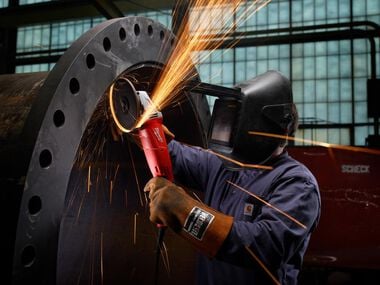Milwaukee 13 Amp 5 In. Small Angle Grinder Trigger Grip No-Lock, large image number 2