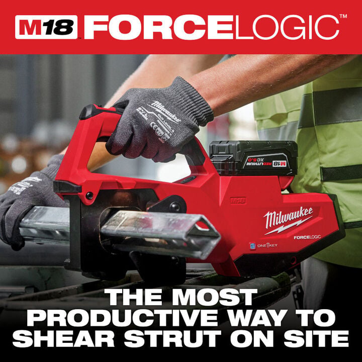 Milwaukee M18 FORCE LOGIC Single Channel Strut Shear (Bare Tool), large image number 1