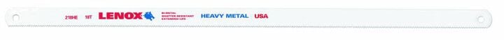 Lenox 12 In. x 1/2 In. 18 TPI Hacksaw 218HE