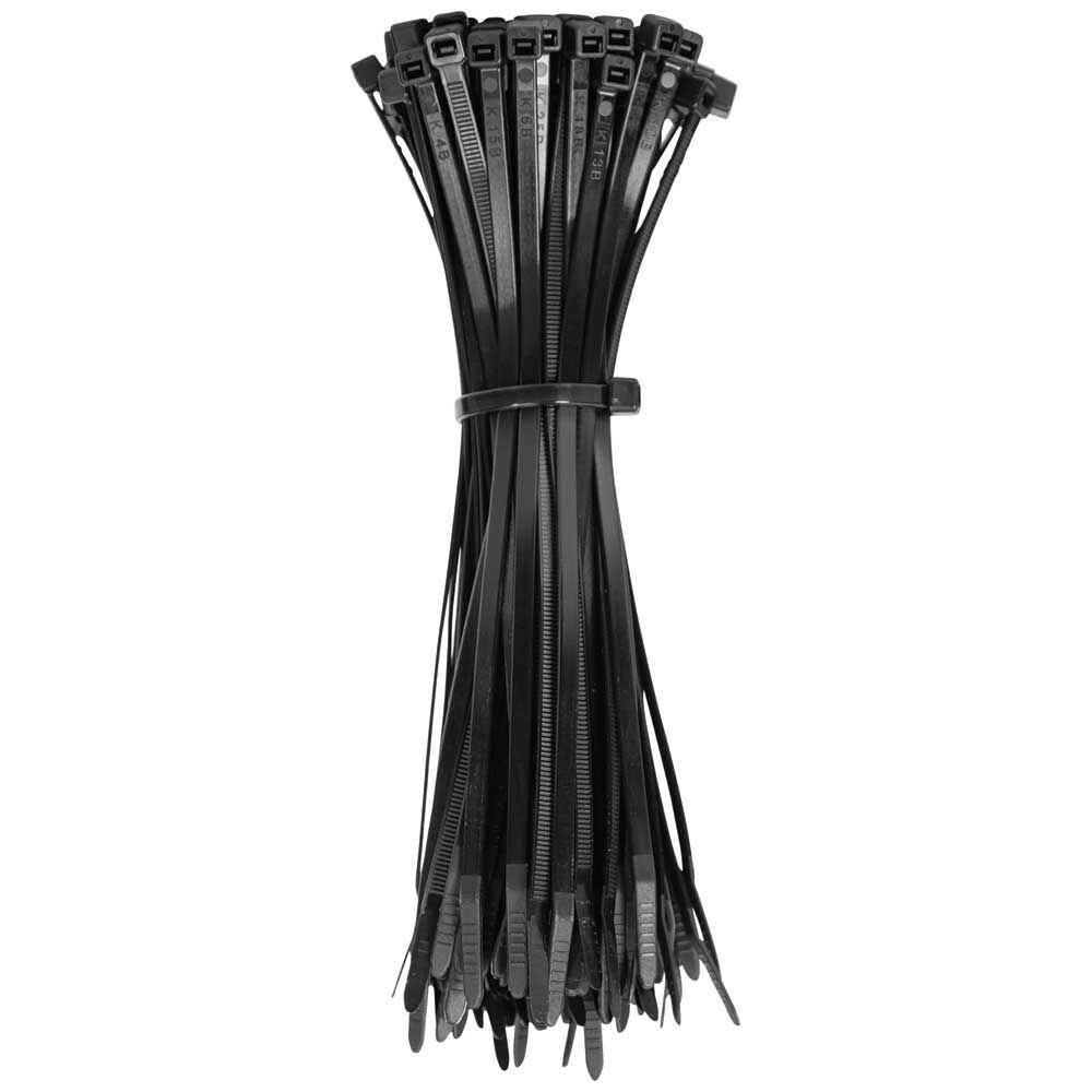 Klein Tools Cable Ties 7.75in Black 100pk, large image number 1